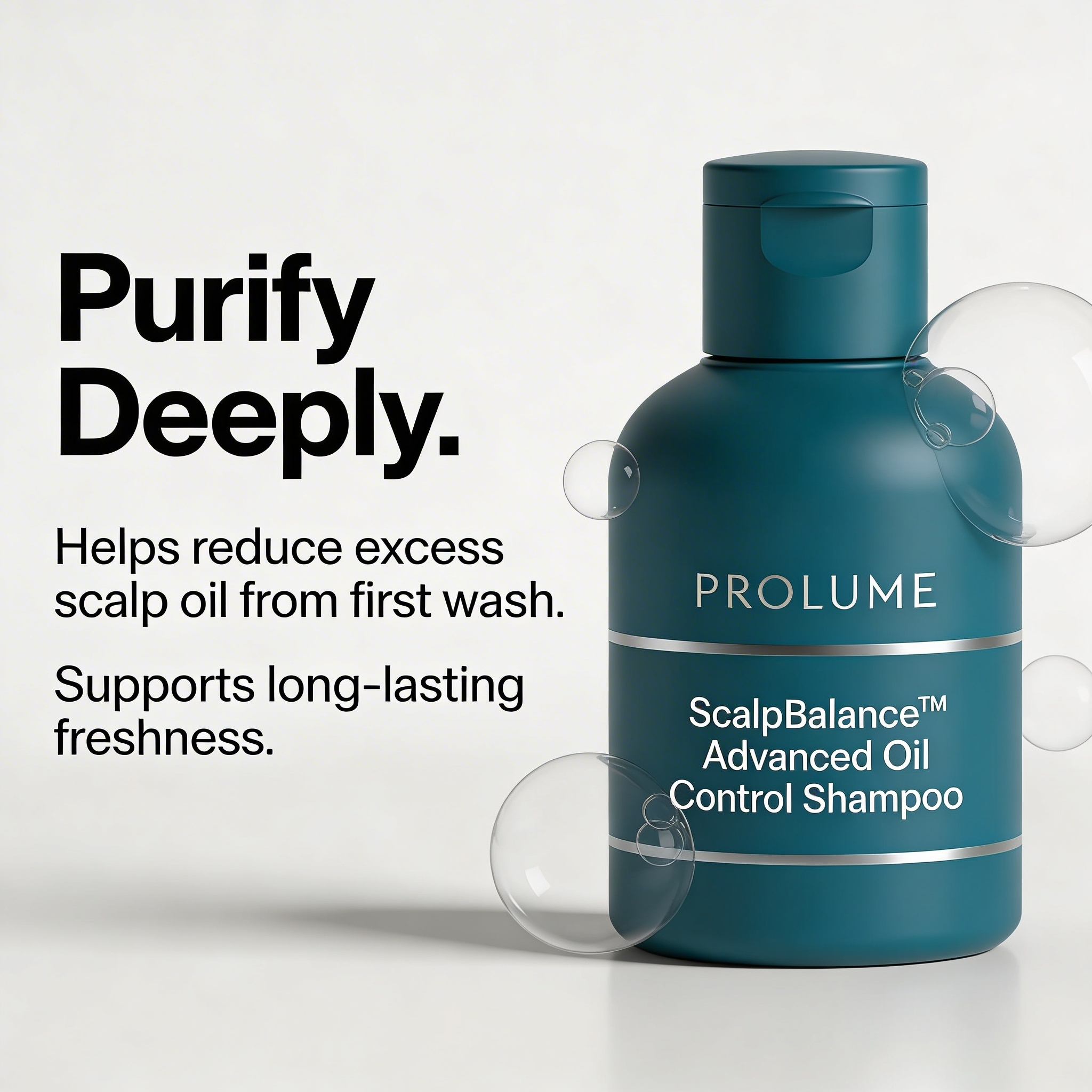 ScalpBalance Advanced Oil Control Shampoo -100ml | Flip-Top Bottle