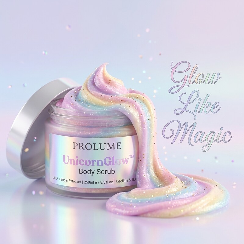 UnicornGlow Body Scrub – Pack of 2