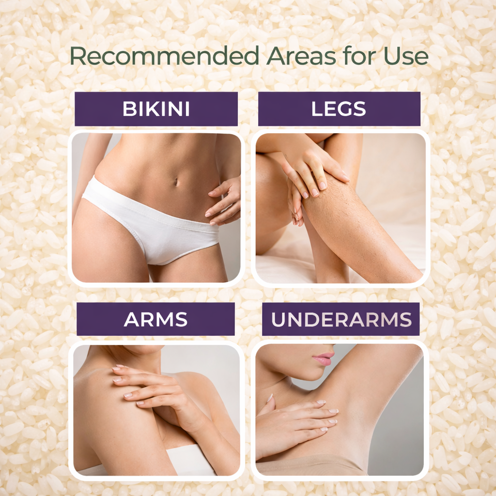 Riceveil SilkTouch Hair Removal Powder