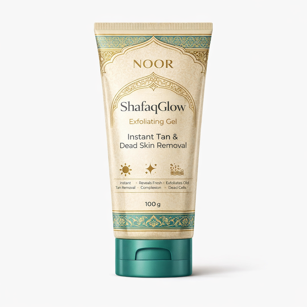 Noor ShafaqGlow Instant Exfoliating Gel - Pack of 3