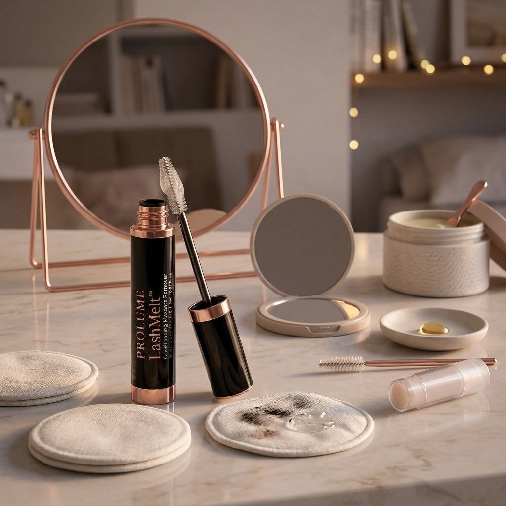 LashMelt Conditioning Mascara Remover  Gentle Lash Cleanse | No-Rub Removal | Nourishing Care