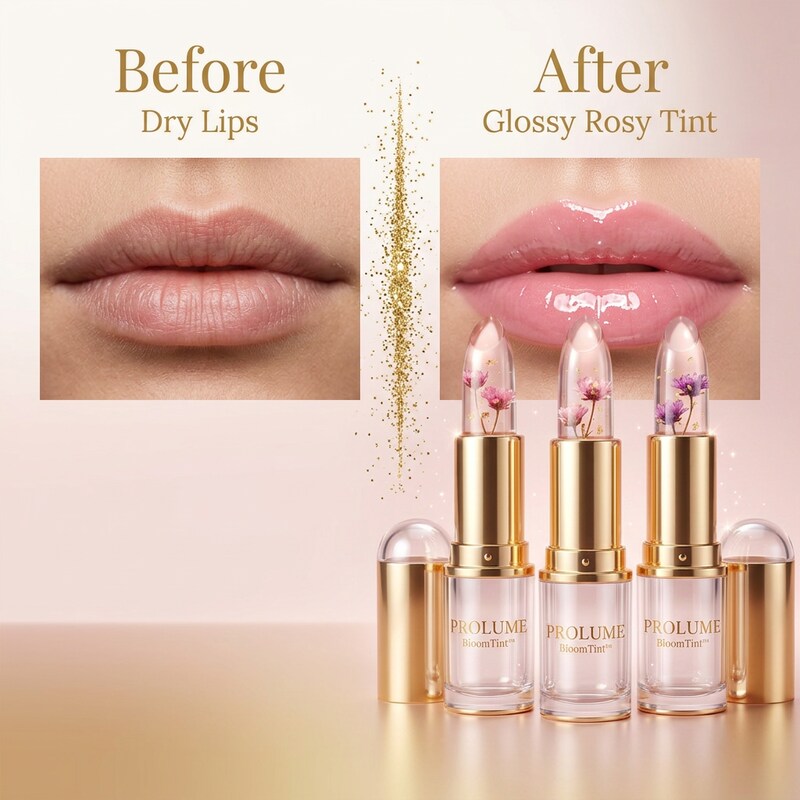 BloomTint Jelly Flower Lipstick – Pack of 3