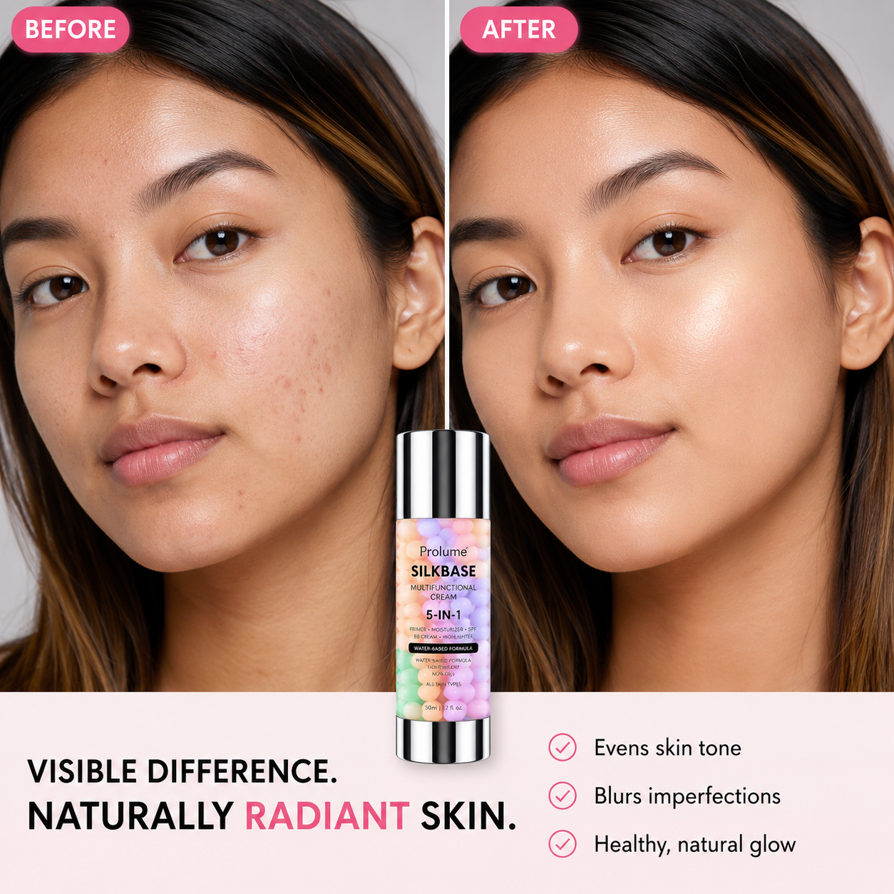 SilkBase 5-in-1 Multifunctional Cream