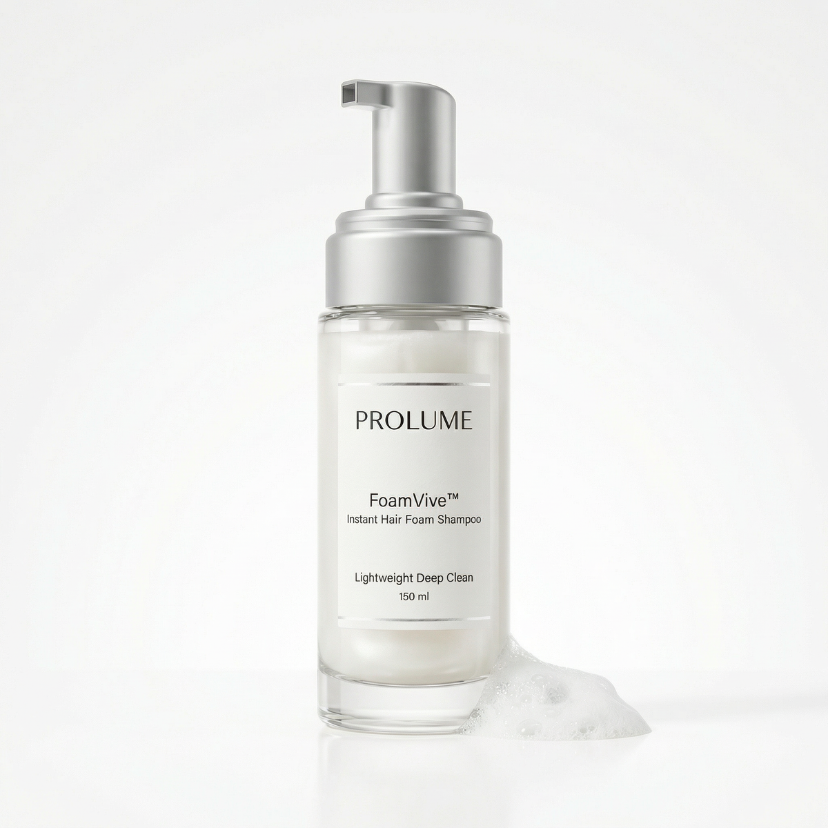 FoamVive Instant Hair Foam Shampoo  (Large Glass Vial)