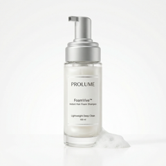 FoamVive Instant Hair Foam Shampoo  (Large Glass Vial)