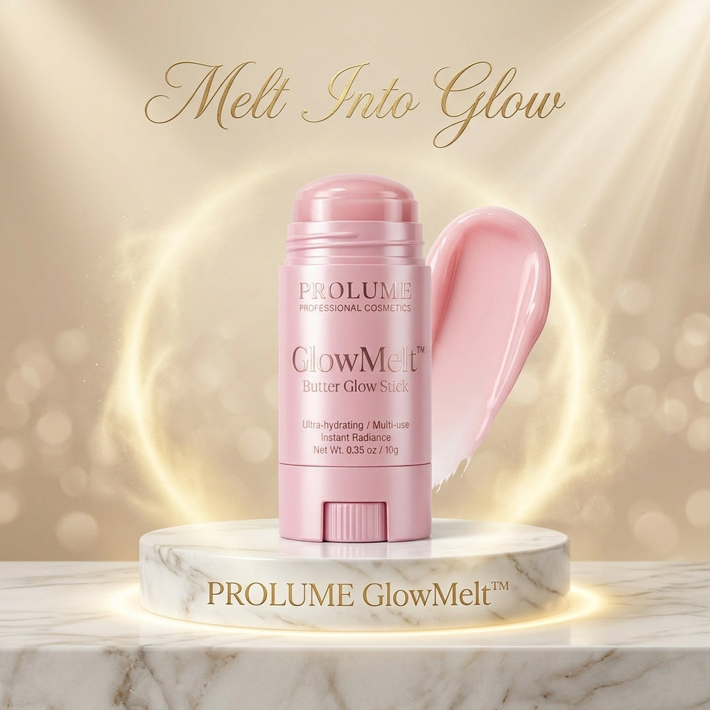 GlowMelt Butter Glow Stick  Cream Highlighter Stick | Melt-On Glow | Dewy Radiance