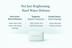 Aqualuxe ClearScale Brightening Soap Bar