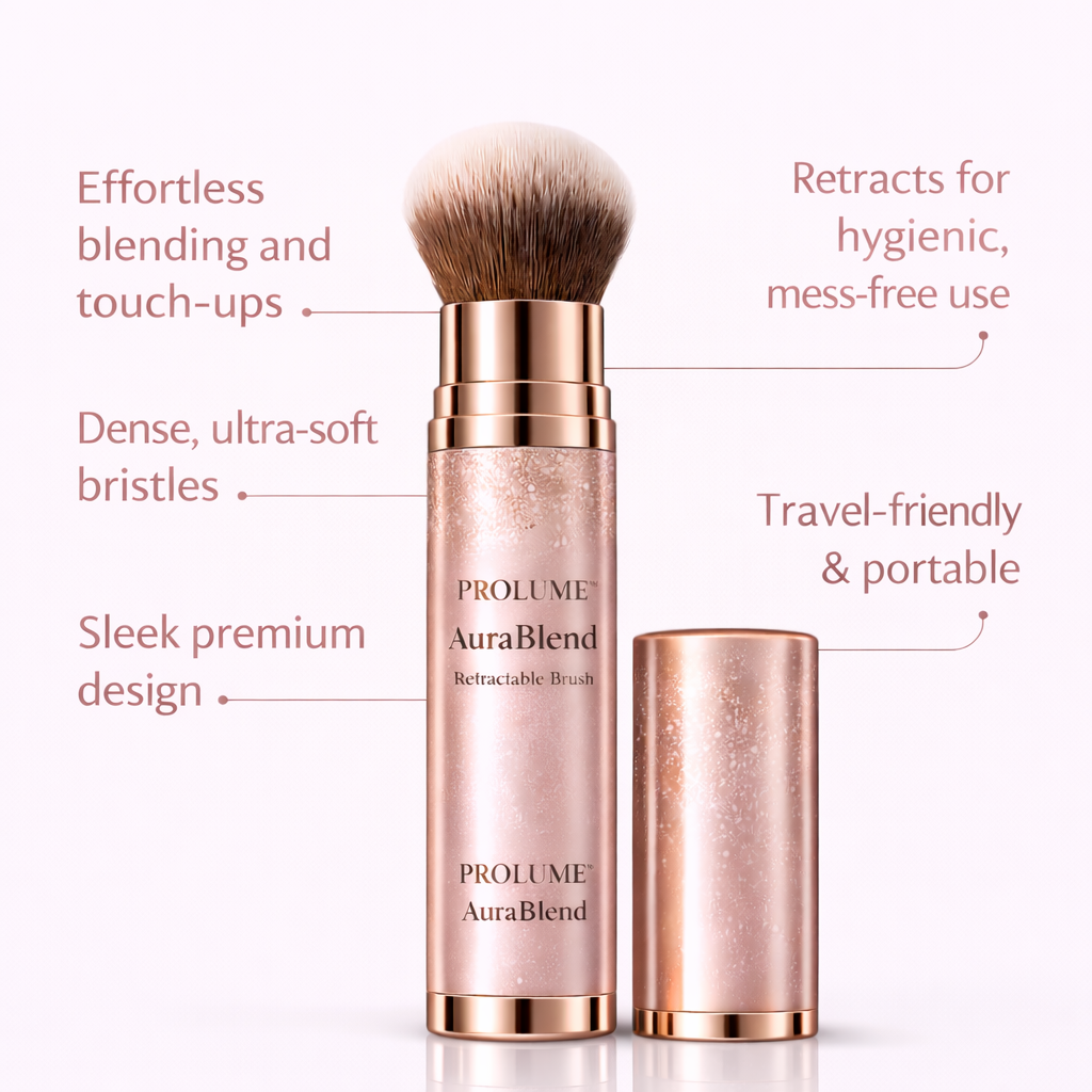 AuraBlend Retractable Brush