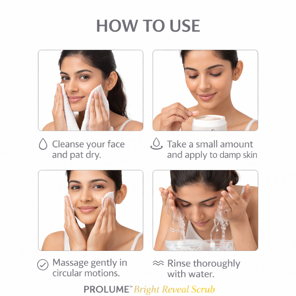 Bright Reveal Scrub