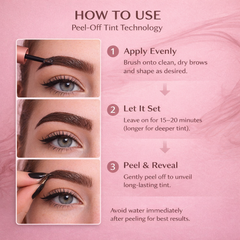 BrowTat Lock Peel Tint