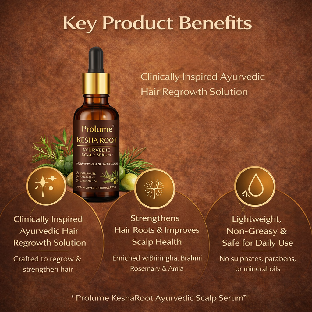 KeshaRoot Ayurvedic Scalp Serum