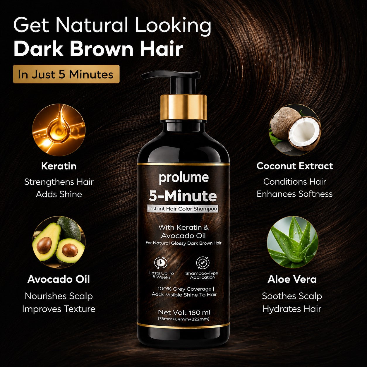 InstaColor 5 - Minute Instant Hair Color Shampoo