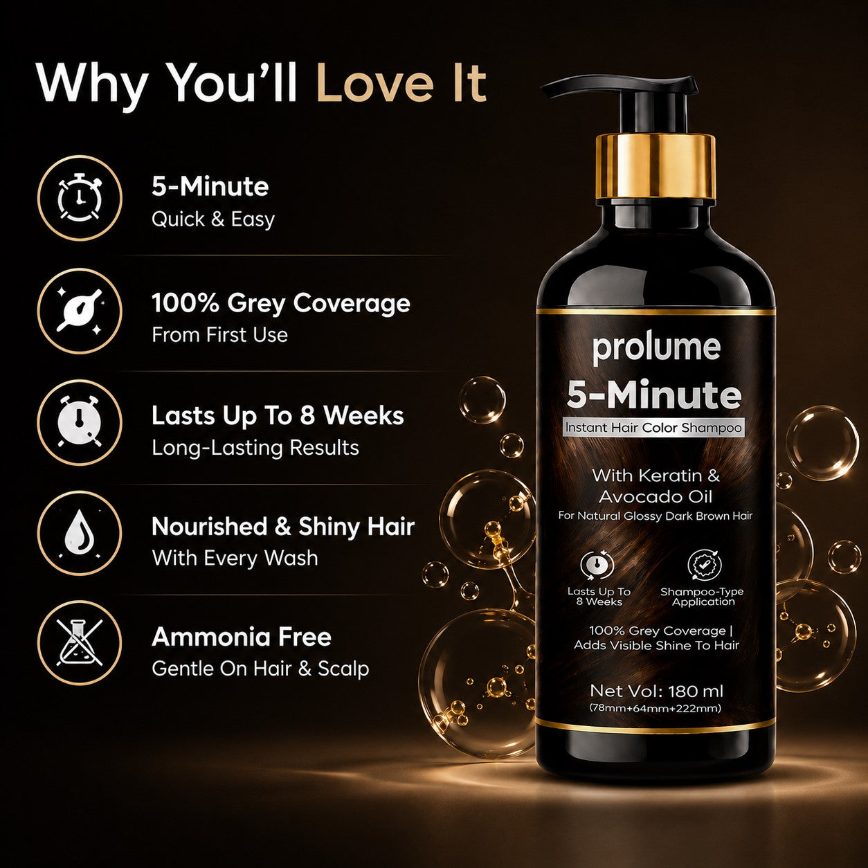 InstaColor 5 - Minute Instant Hair Color Shampoo