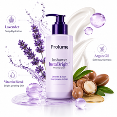 Inshower InstaBright Whitening Body Wash-Off Cream