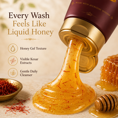 Nikhaar De-Tan Face Wash with Kashmiri Kesar & Honey