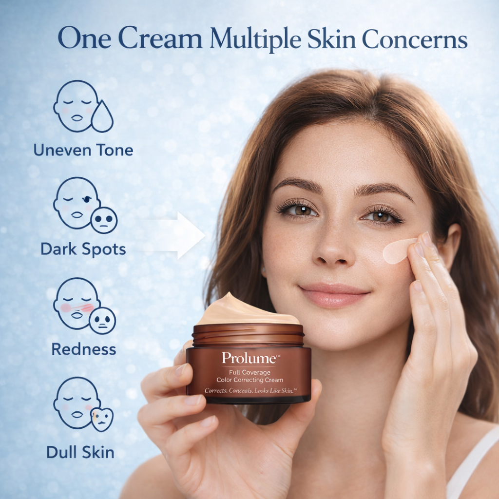 Full Coverage Color Correcting Cream
