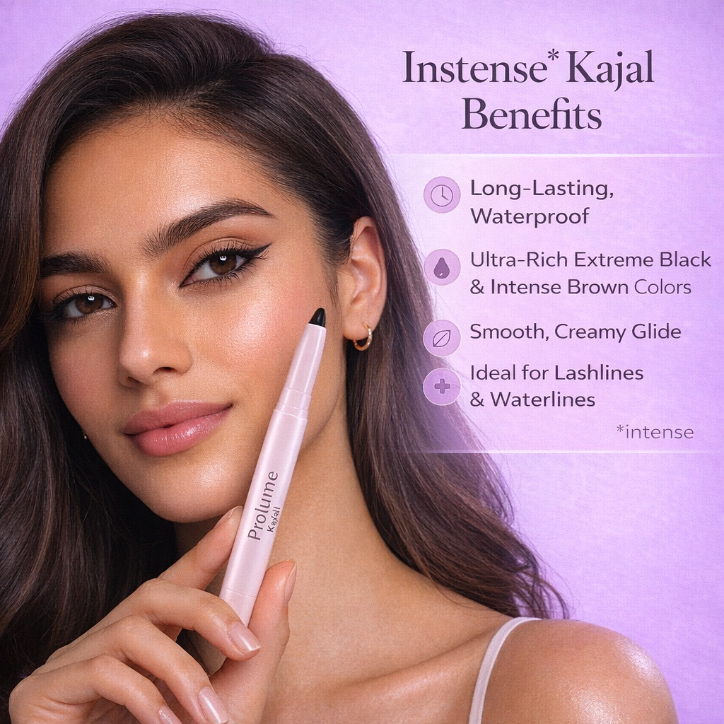 NoirLine Kajal Duo Ink Black + Intense Brown | Pack of 2