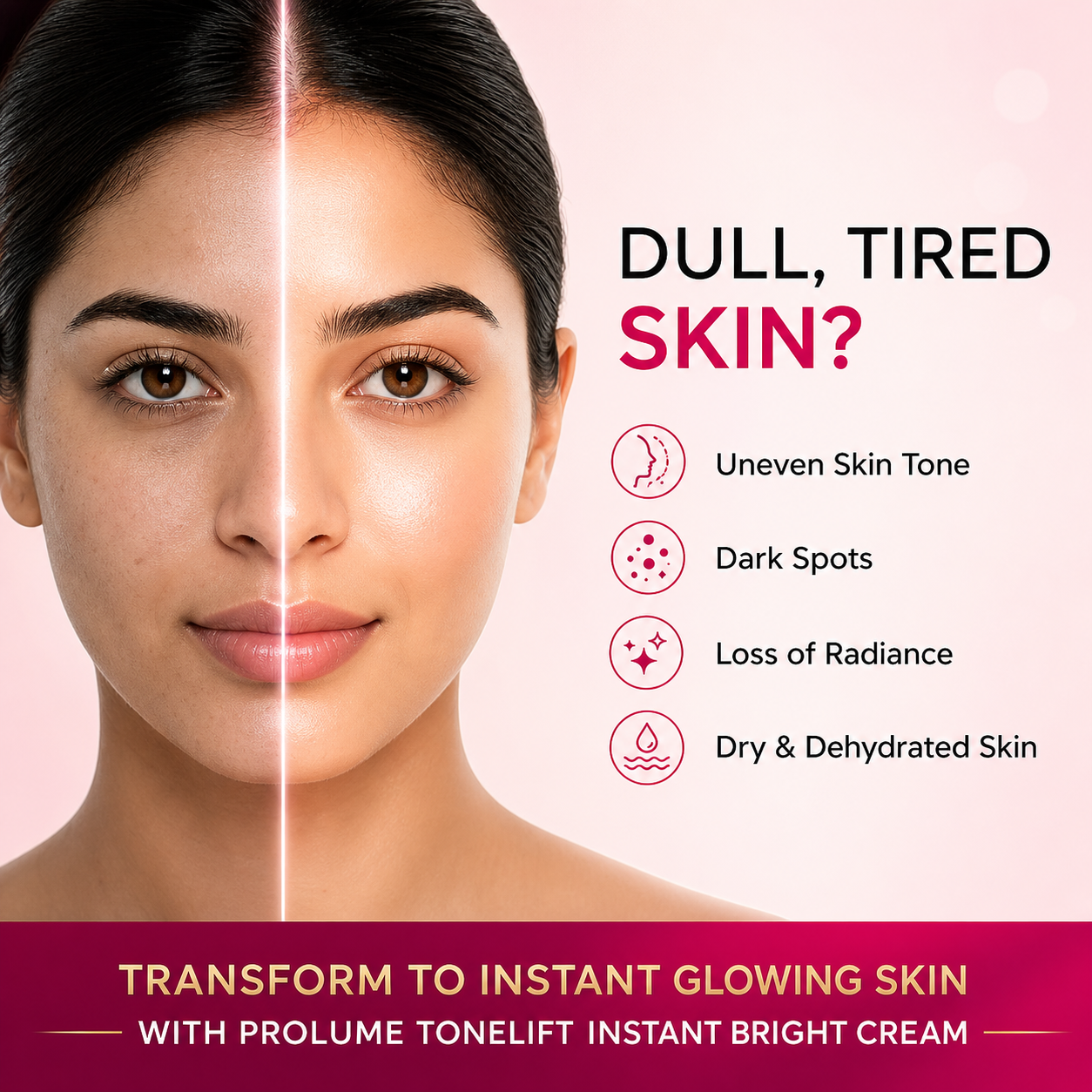 Tonelift Instant Bright Cream (Serum-in-Cream)