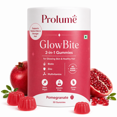 GlowBite 2-in-1 Gummies for Glowing Skin & Healthy Hair