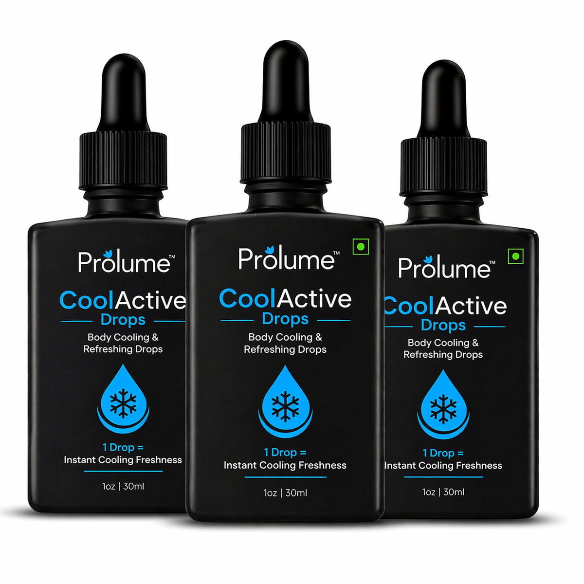 Prolume CoolActive Drops – Body Cooling & Refreshing Oral Drops-Pack of 3