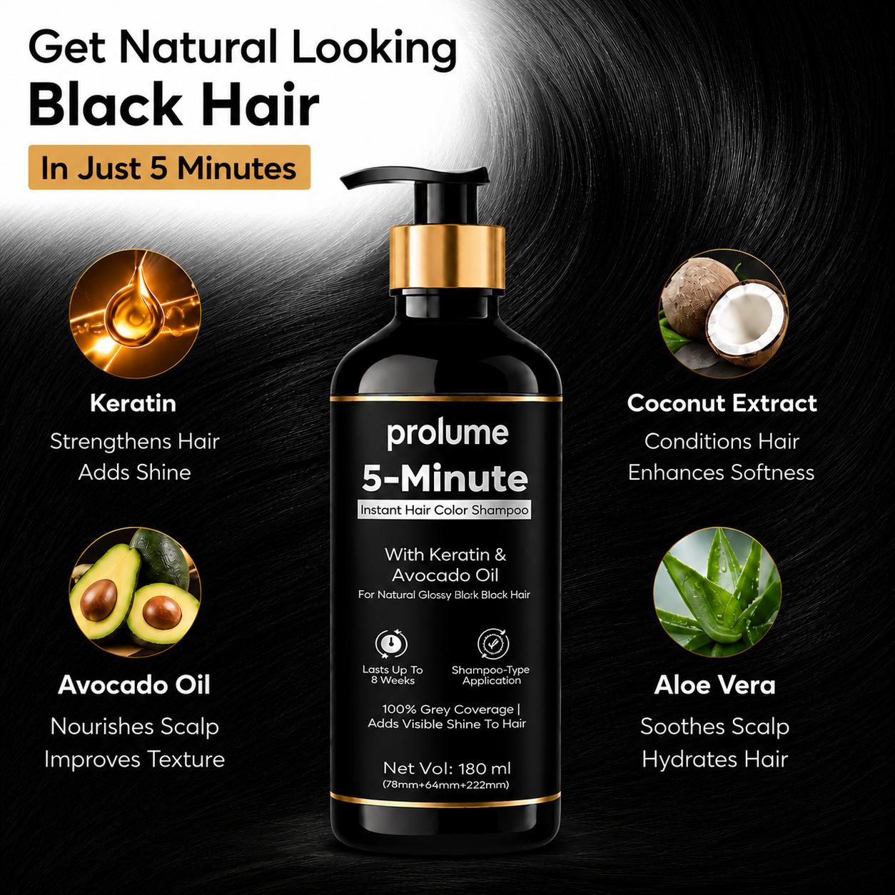 InstaColor 5 - Minute Instant Hair Color Shampoo