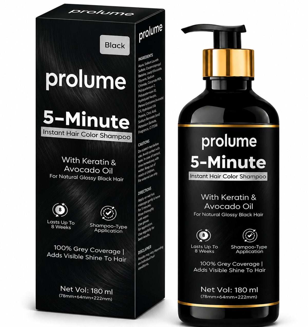 InstaColor 5 - Minute Instant Hair Color Shampoo