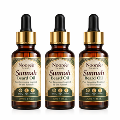 Nooree Sunnah Beard Oil-Pack of 3