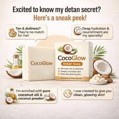 CocoGlow  Detan Soap – Pack of 6