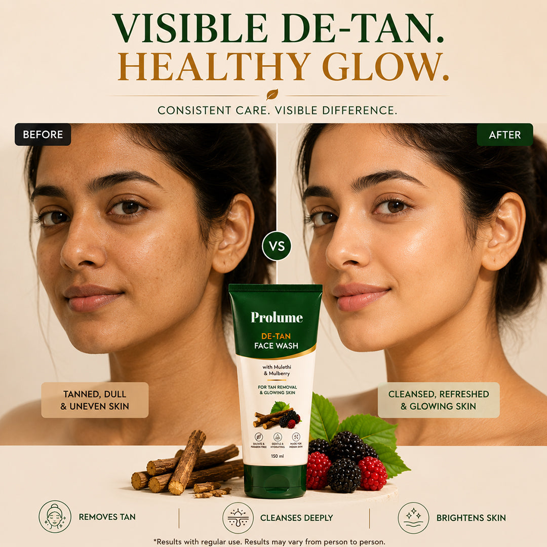 De-Tan Face Wash with Mulethi & Mulberry