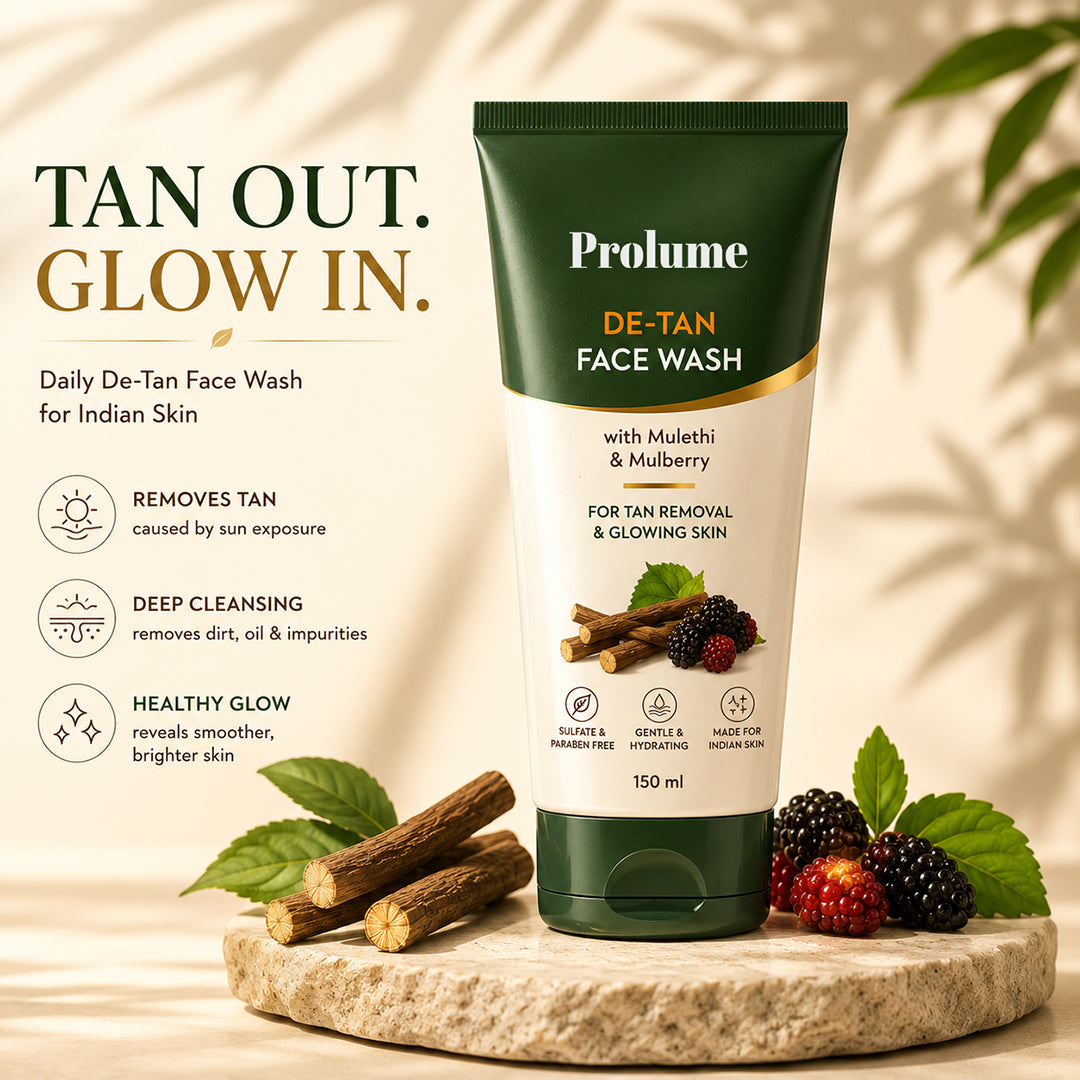 De-Tan Face Wash with Mulethi & Mulberry
