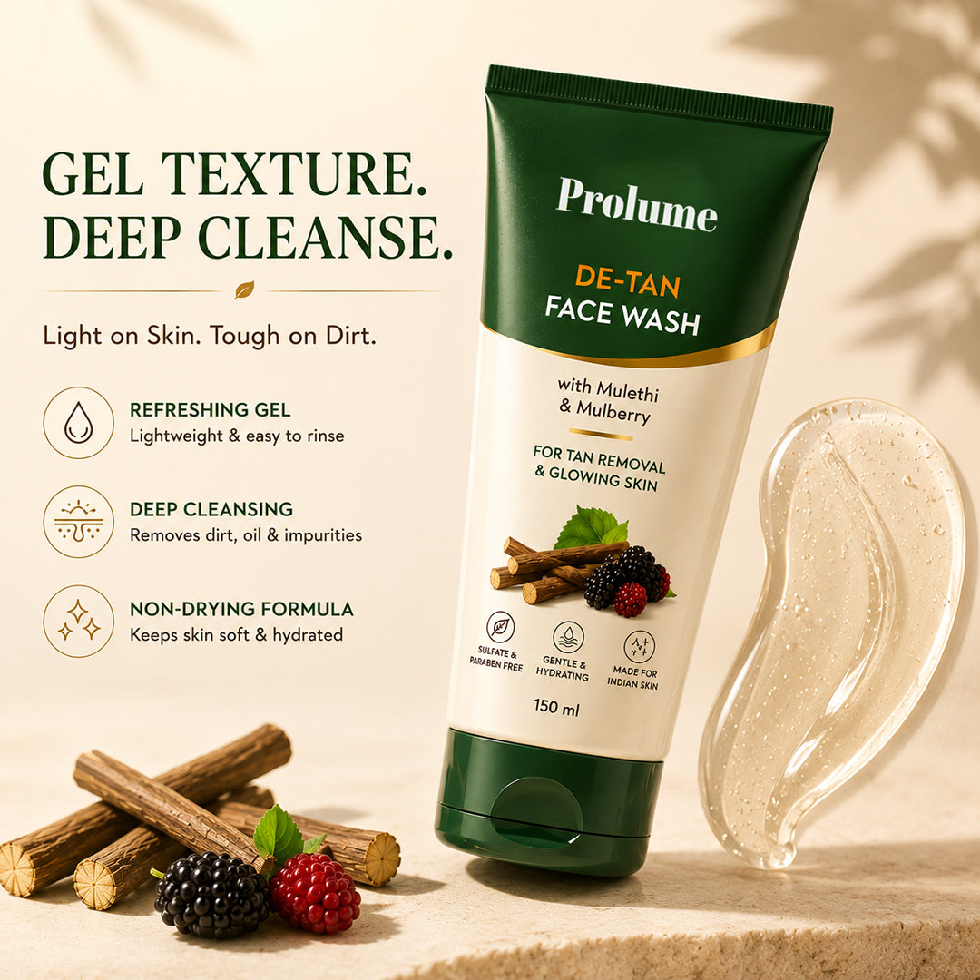 De-Tan Face Wash with Mulethi & Mulberry