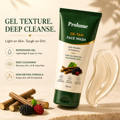 De-Tan Face Wash with Mulethi & Mulberry