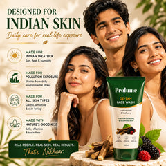 De-Tan Face Wash with Mulethi & Mulberry