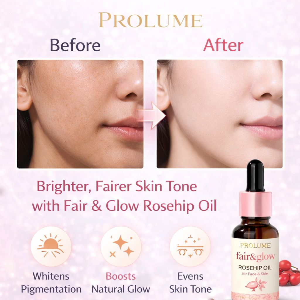 Fair & Glow Rosehip Oil For Face & Skin