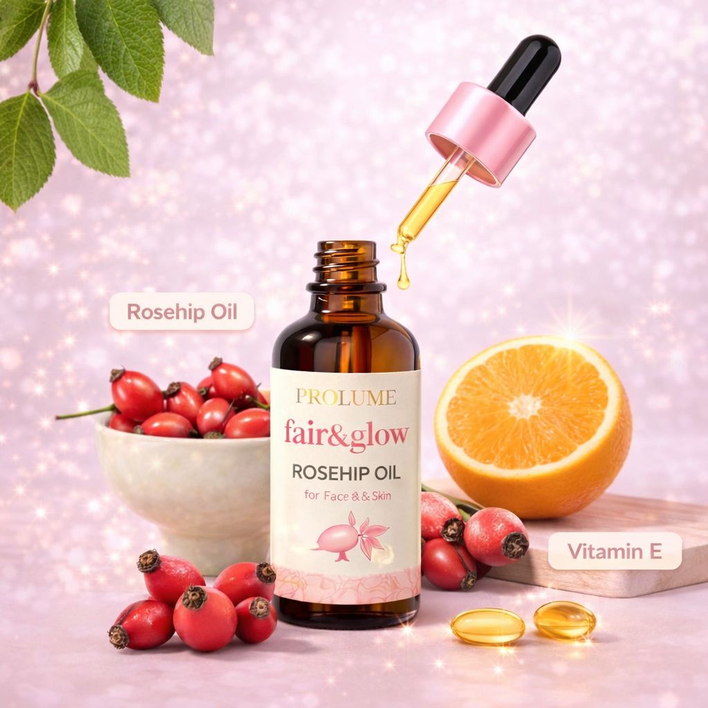 Fair & Glow Rosehip Oil For Face & Skin