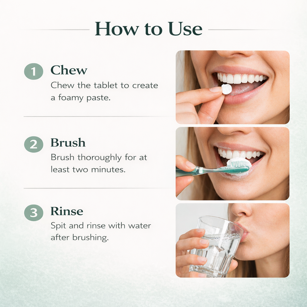 FreshGuard Toothpaste Tablets