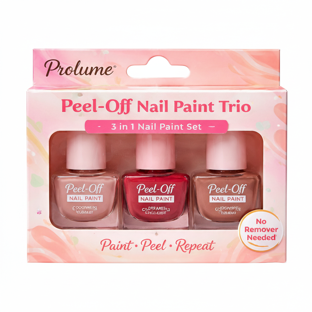 PeelOff Nail Paint – Trio Set