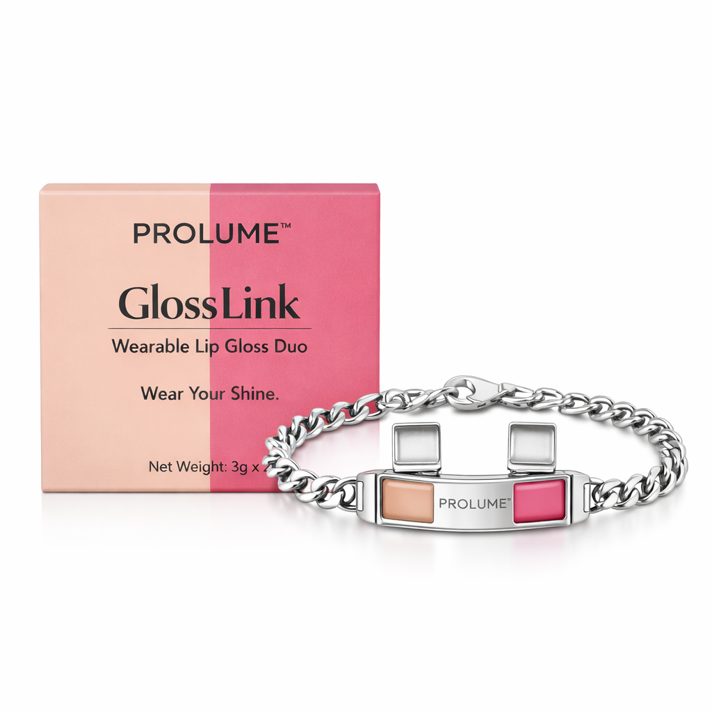 GlossLink Wearable Lip Gloss Duo