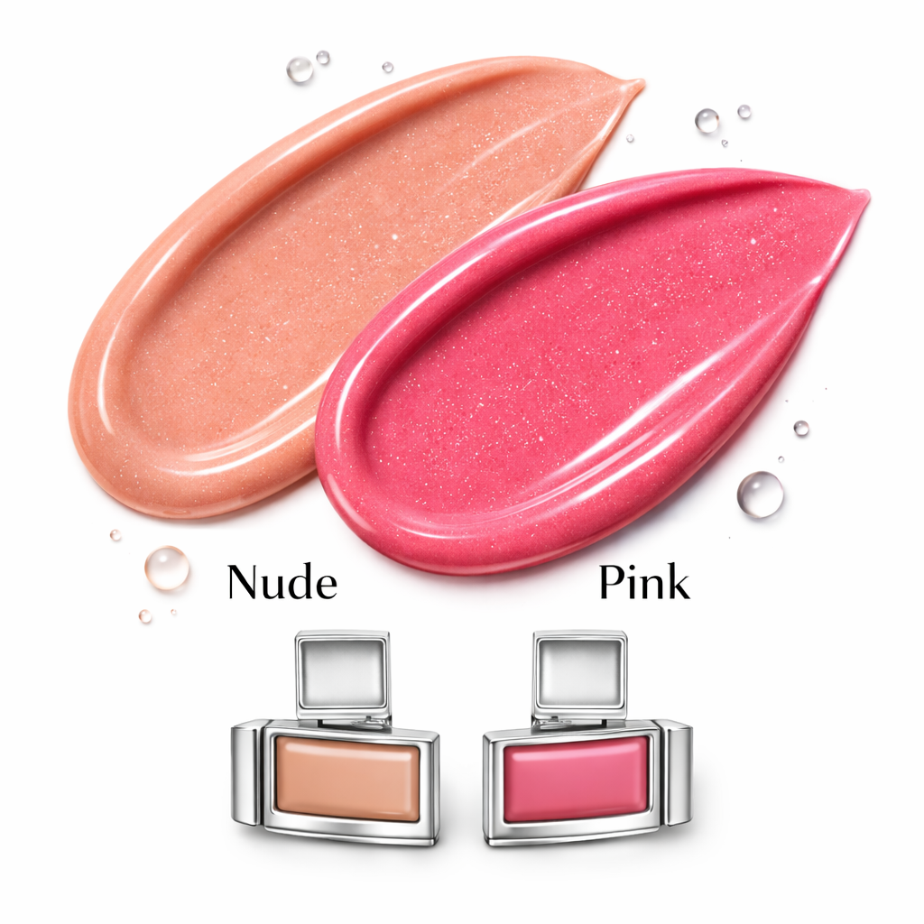 GlossLink Wearable Lip Gloss Duo