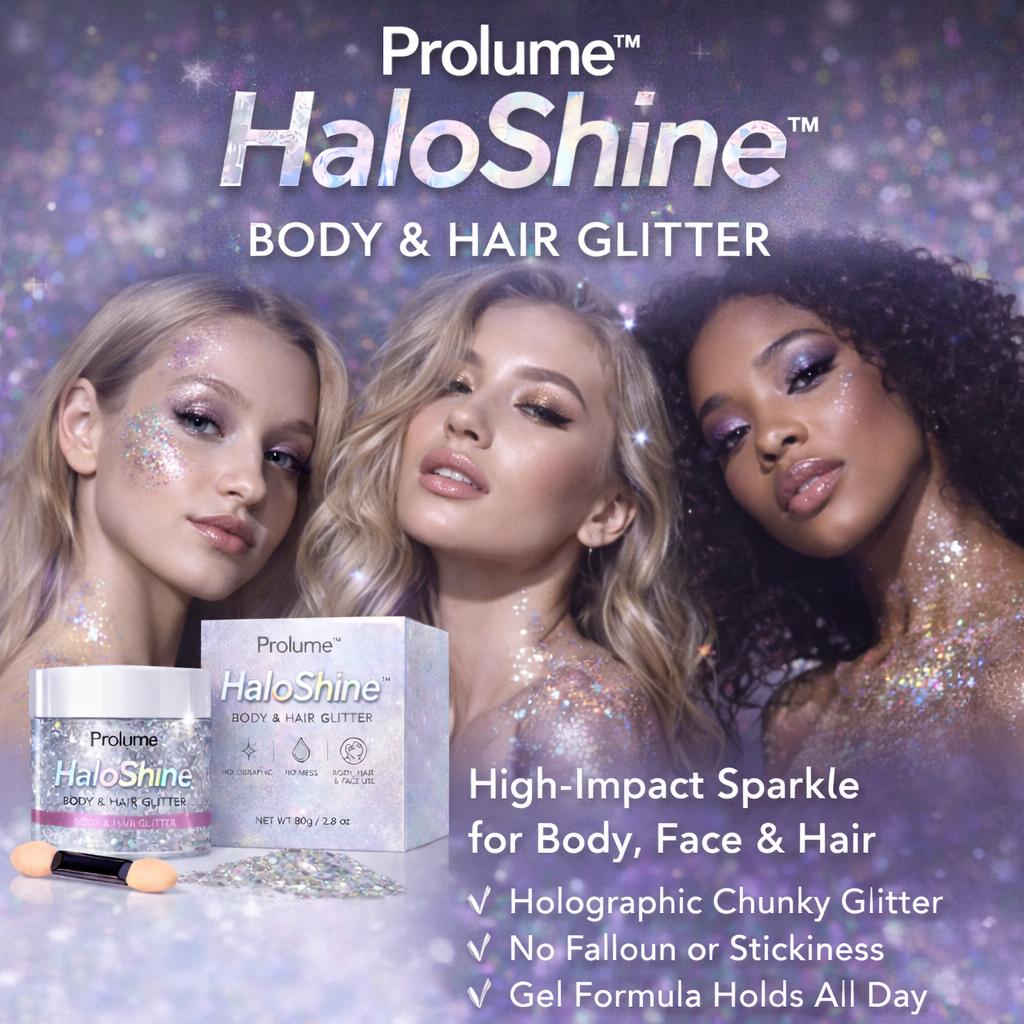 HaloShine Body & Hair Glitter