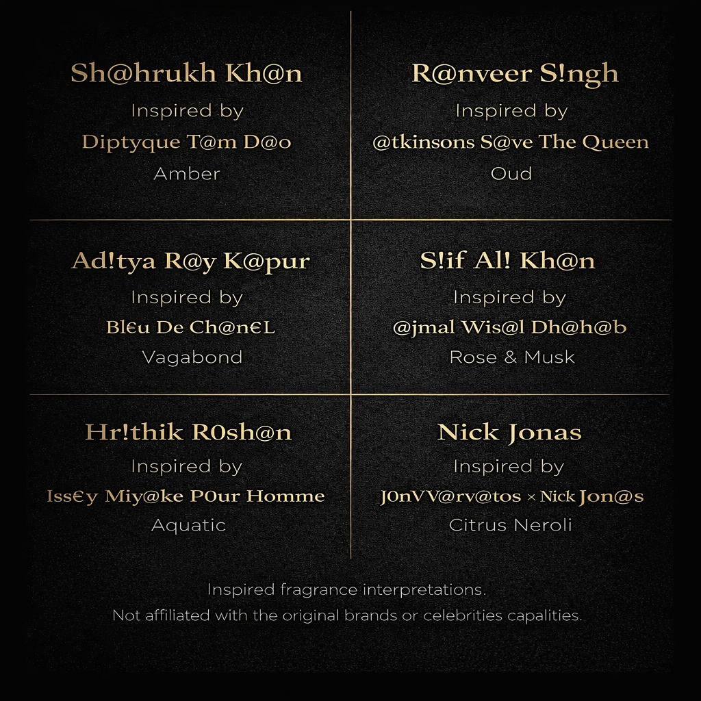 ICON10 Celebrity-Inspired Perfumes — Set of 10