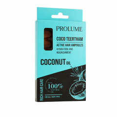 Coco Teertham Coconut Oil Shots for bright skin - 10 ampoules