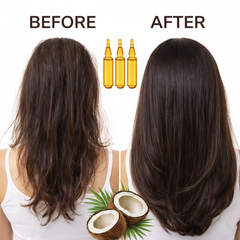 Coco Teertham Coconut Oil Shots for bright skin - 10 ampoules