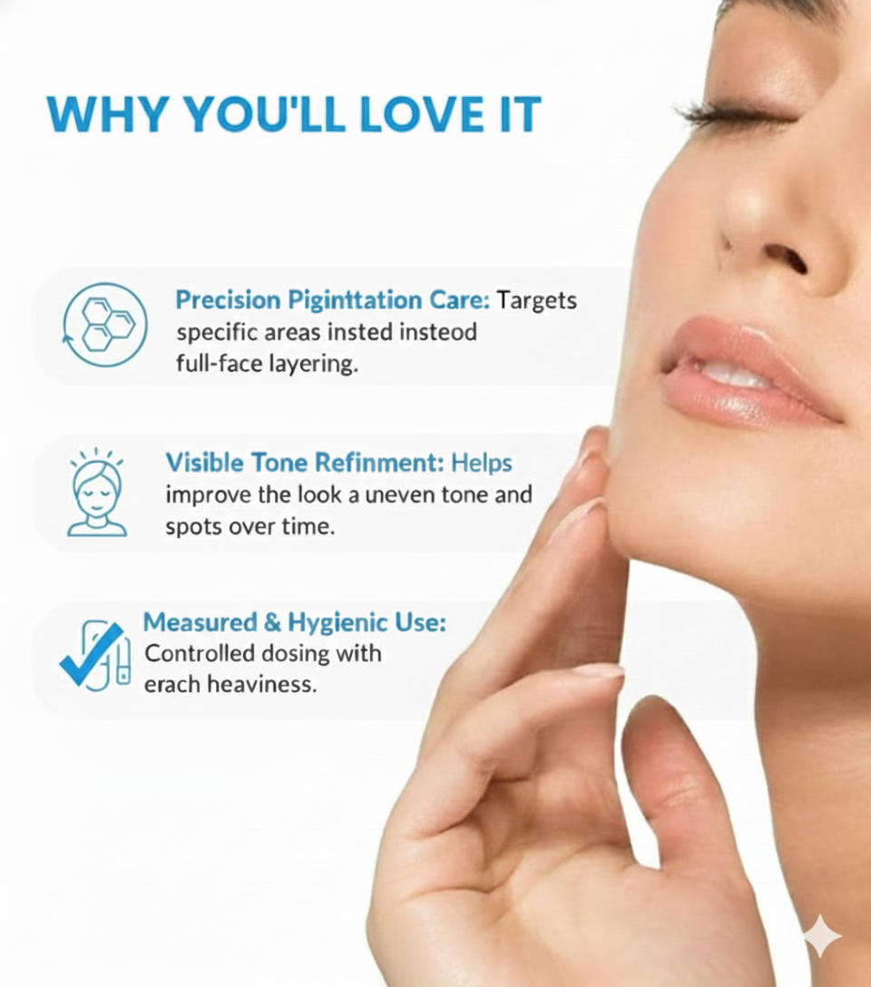 SpotErase Anti- Pigmentation Care Kit, 4-Syringe Targeted Tone System