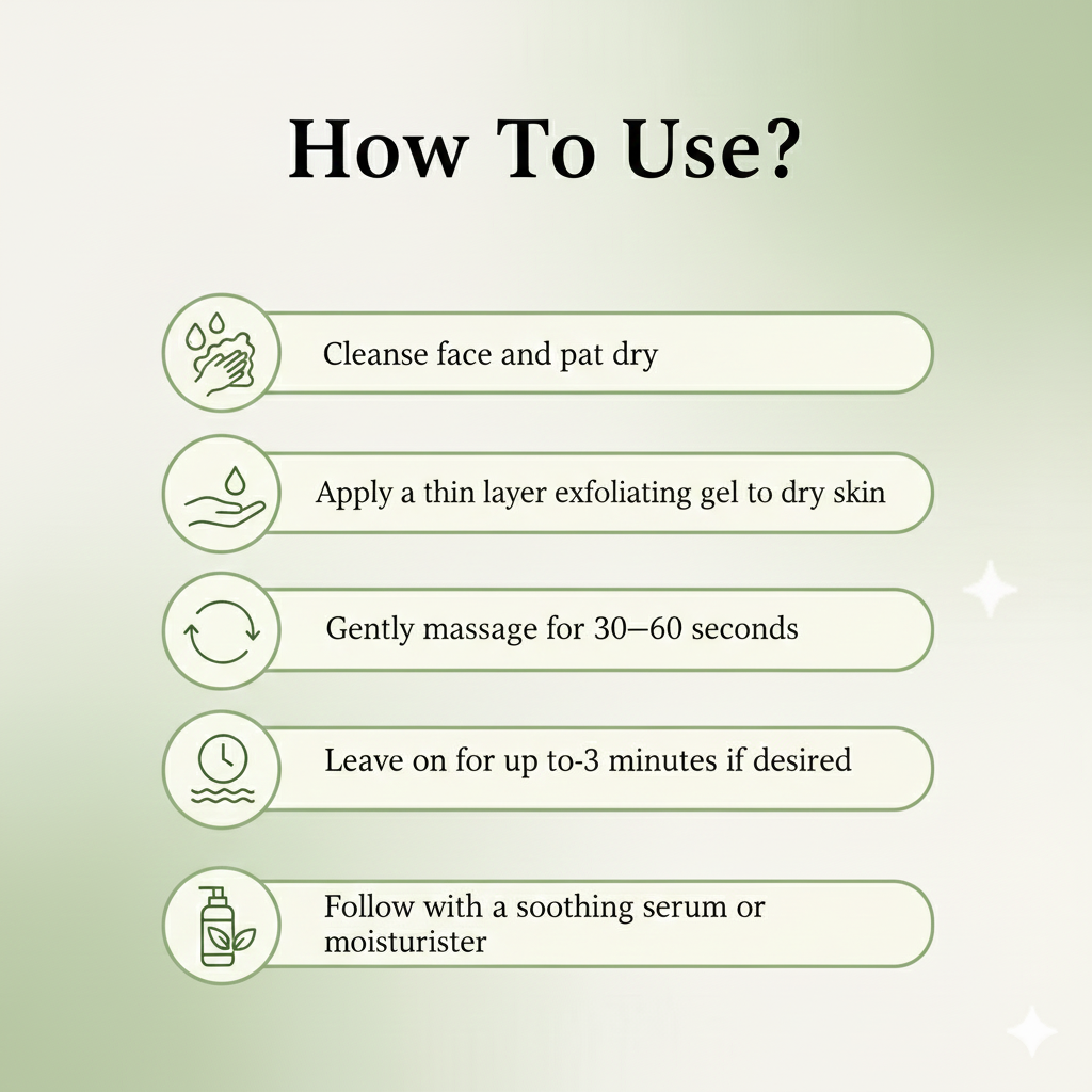 ActiveGlow Green Tea Calm Exfoliating Gel