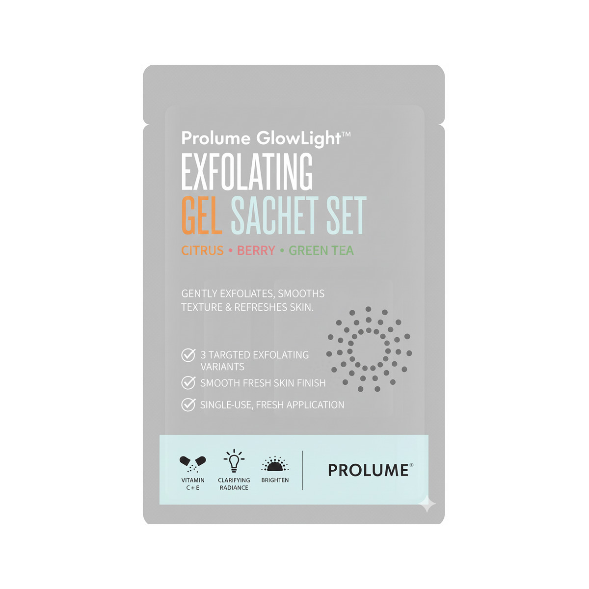 GlowLight™ Exfoliating Gel Sachet Set