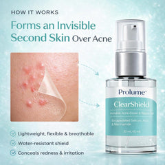 ClearShield Invisible Acne Cover & Repair Gel