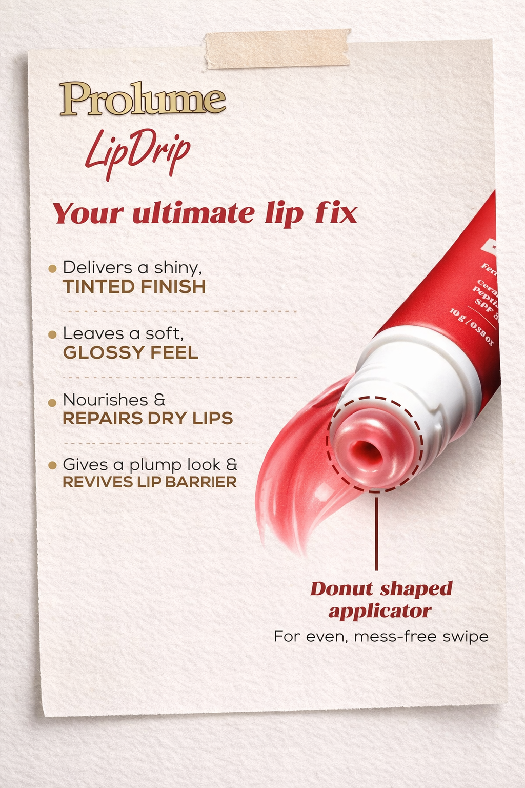 LipDrip Tinted Lip Balm with SPF 30 – 10g