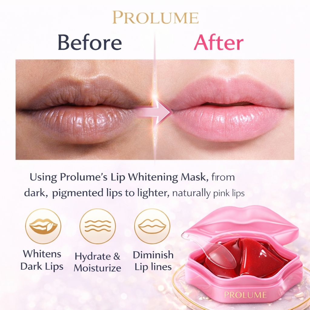 Perfect Pout Lip Whitening Mask.