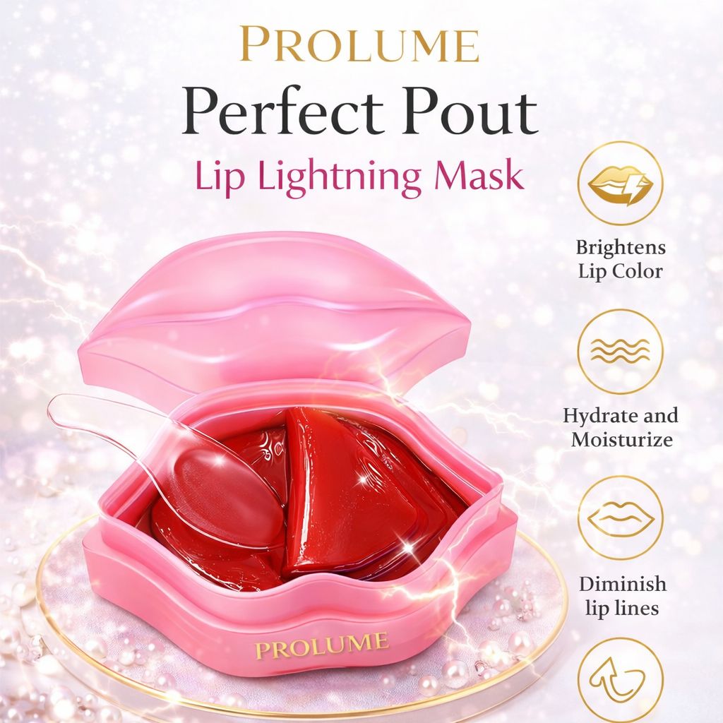 Perfect Pout Lip Whitening Mask.